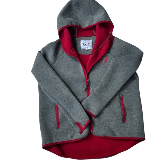 Touch by Alyssa Milano Jackets & Blazers - Touch by Alyssa Milano Red Jacket with Gray Lining size M